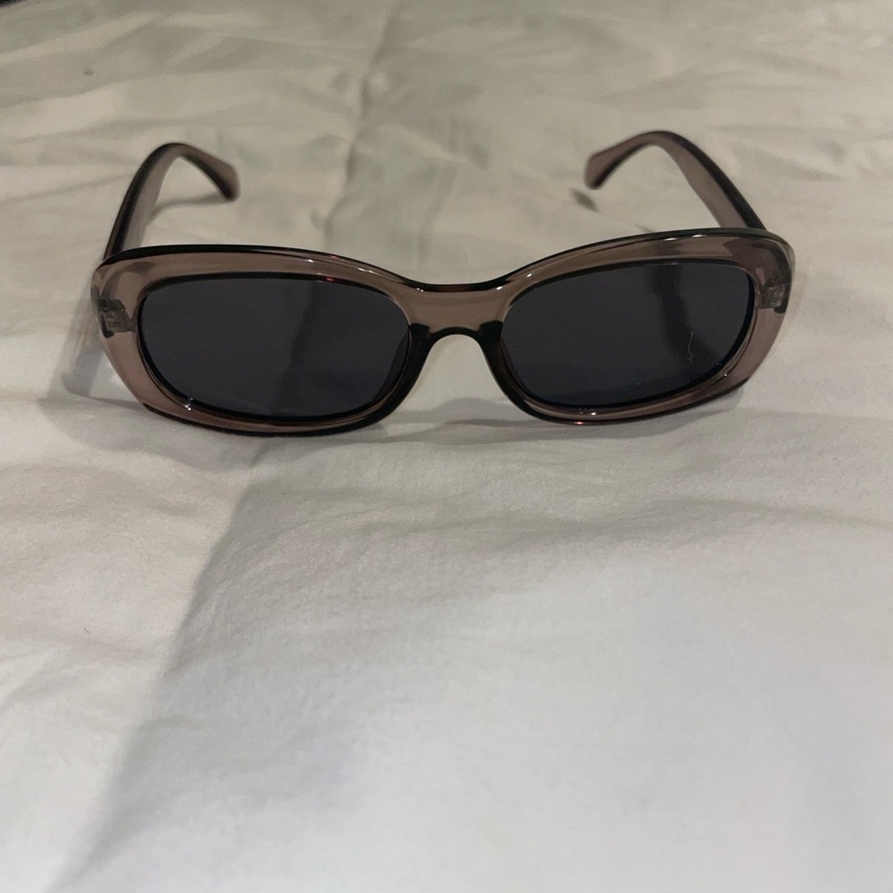 Smokey Brown Sunglasses with Black Lenses